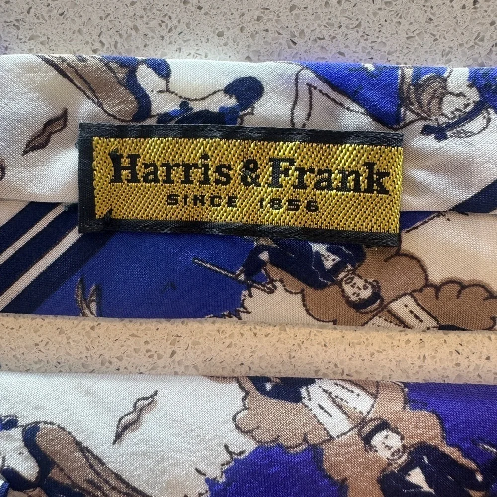 RARE Harris & Frank VTG Carre The European Look Berkely Cravats NWT
